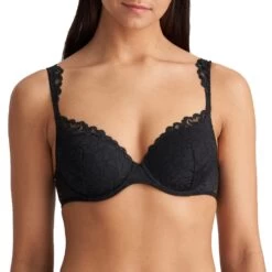 Marie Jo Elis 0102506 Unterlegter BH Herzform Schwarz 75A