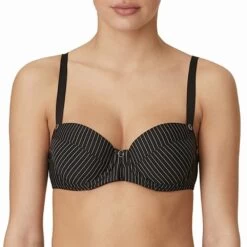 Marie Jo LAventure Danny 0121929 Unterlegter Außenträger-BH Schwarz 85C