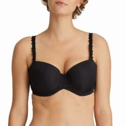 PrimaDonna Twist Star 0241862 Unterlegter Außenträger-BH Cup C-E Schwarz 85C