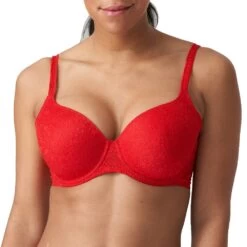 PrimaDonna Twist Epirus 0241970 Unterlegter BH Herzform Rot 85C