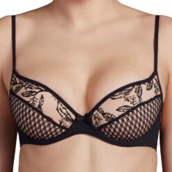 Andres Sarda Wasabi 330-6216 Unterlegter BH Schwarz 75B