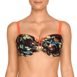 PrimaDonna Swim Biloba 4004116 Bikini-Oberteil Außenträger Exotic Night 80B