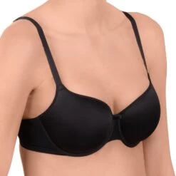 Felina Conturelle Solid 806813 Unterlegter BH Schwarz 75B