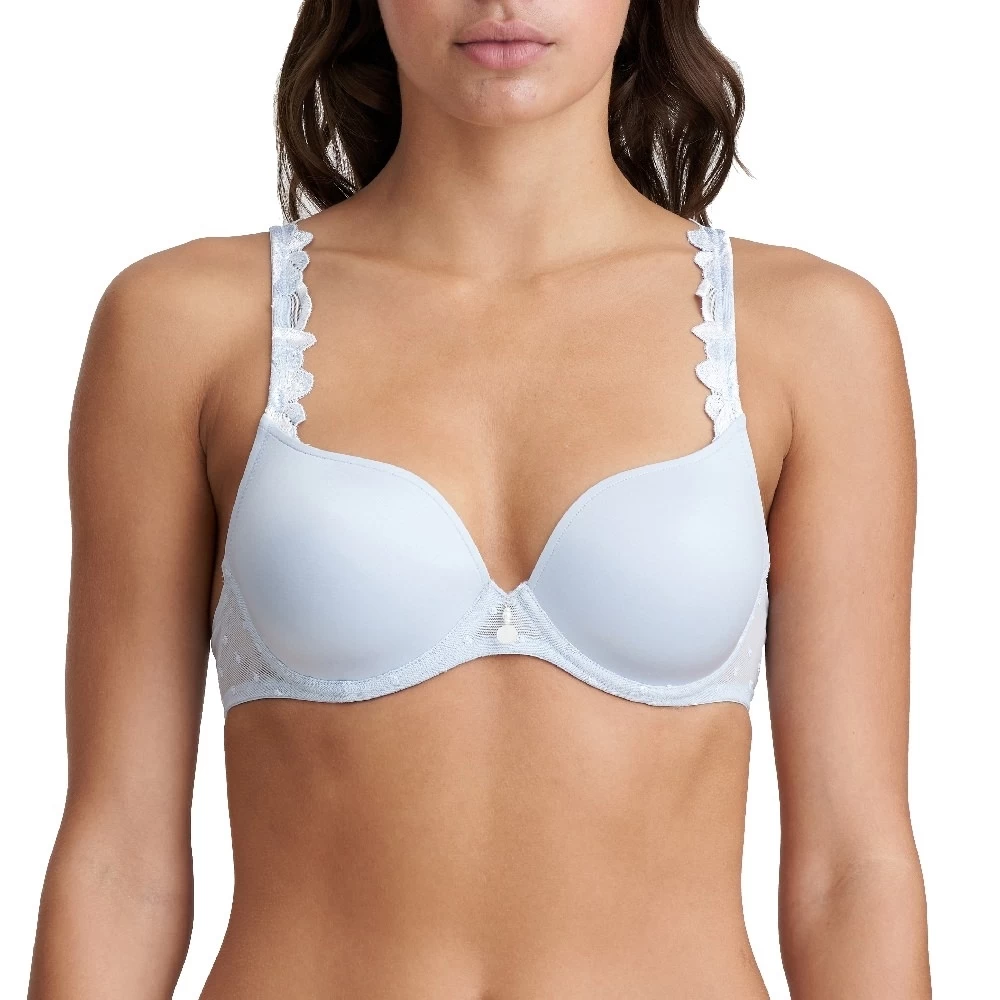 Marie Jo Agnes 0102596 Unterlegter BH Herzform Pale Blue 80C