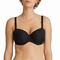 PrimaDonna Twist Star 0241863 Unterlegter Außenträger-BH Cup F-H Schwarz 75F