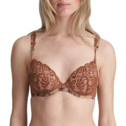 Marie Jo Amalie 0102546 Unterlegter BH Herzform Bronzo D Oro 75A