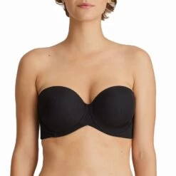 PrimaDonna Twist Star 0241868 Trägerloser BH Cup C-D Schwarz 75C