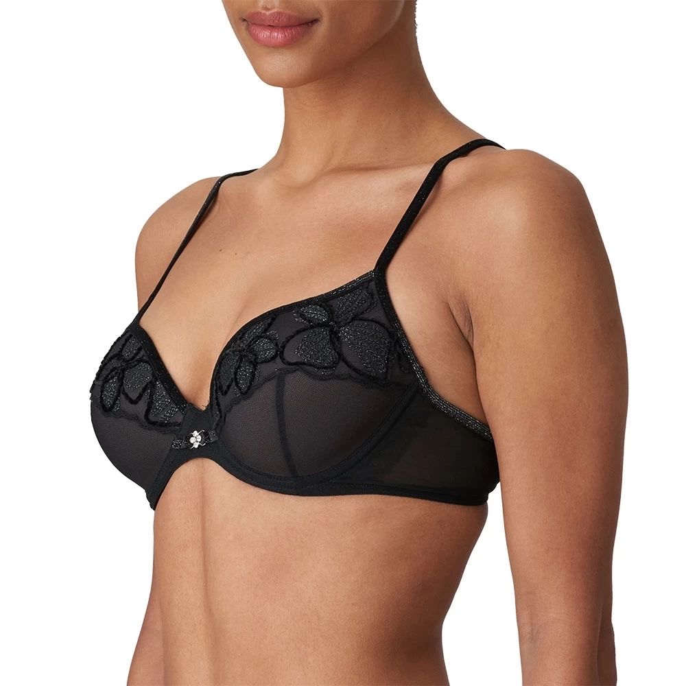 Marie Jo Lous 0102656 Unterlegter BH Herzform Schwarz 75A – Bild 2