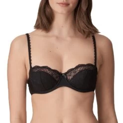 Marie Jo Pearl 0102125 Außenträger-BH Schwarz 75C