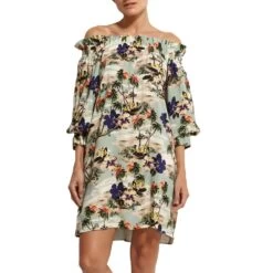 Watercult Hawaii Kitsch W3119 Strandkleid Aloha S