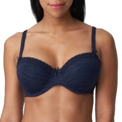 PrimaDonna Twist Basel 0242062 Unterlegter Außenträger-BH Majestic Blue 85F