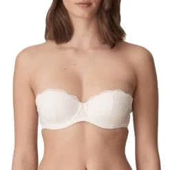 Marie Jo Pearl 0102128 Trägerloser BH Natur 80D