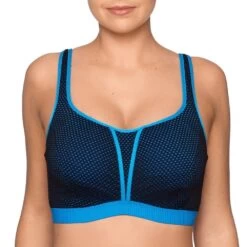 PrimaDonna Sport The Mesh 600-0216 Sport-BH Unterlegt Blue Crush 80C