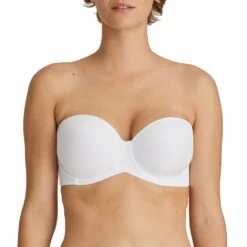 PrimaDonna Twist Star 0241869 Trägerloser BH Cup E-G Weiß 70E