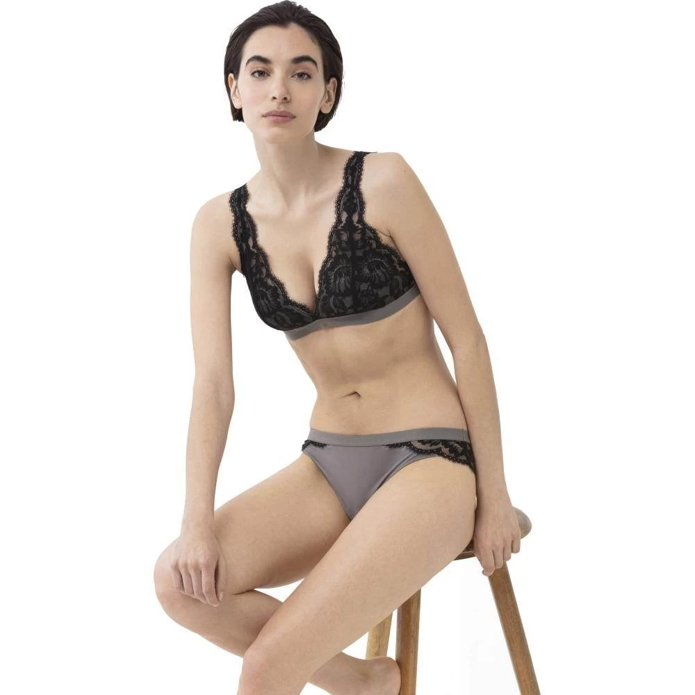 Mey Serie Poetry Vogue 74743 Triangel-BH Schwarz XS – Bild 2