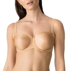 PrimaDonna Satin 0161331 Trägerloser BH Cognac 75C