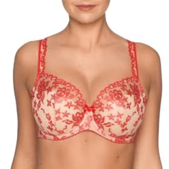 PrimaDonna Dolce Vita 016-2854 Unterlegter Außenträger BH Lipstick 80C