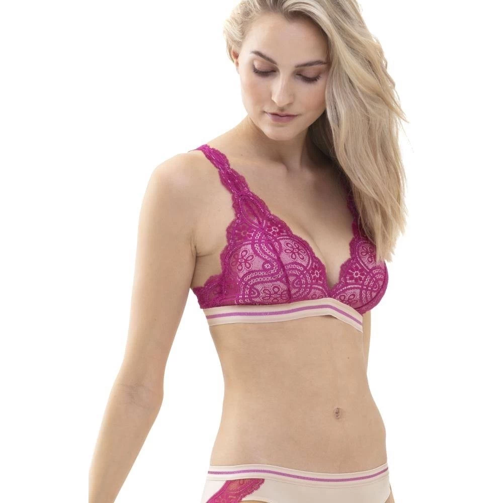 Mey Serie Portry Fame 74177 Triangel-BH Cosmo Pink XS – Bild 2