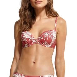 Watercult Summer Renaissance 7374 Bikini-Oberteil Vintage Red 40C