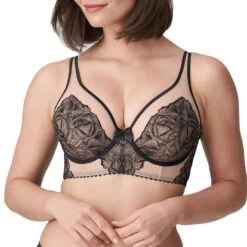 PrimaDonna Belgravia 0163224 Außenträger-BH Triangel Schwarz 75D