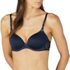 Mey Mona 74623 Bi-Stretch-BH Night Blue 75B