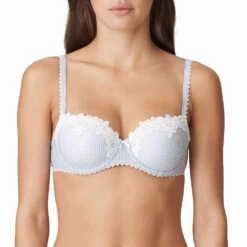 Marie Jo Paloma 0102419 Unterlegter Außenträger-BH Retro Blue 70D