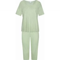 Mey Serie Noelle 13097 Schlafanzug Silky Green 40
