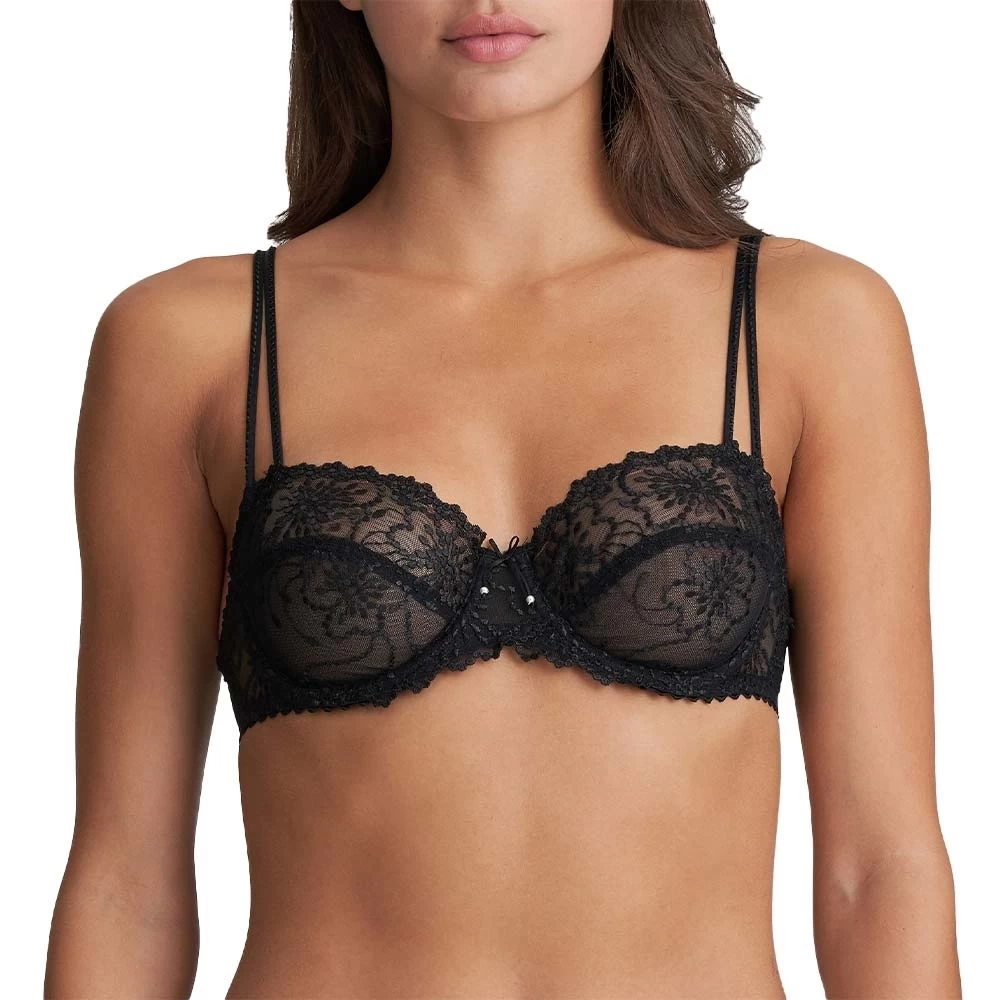 Marie Jo Jane 0101332 Außenträger-BH Schwarz 70B