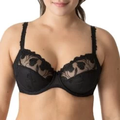 PrimaDonna Forever 0163003 Außenträger-BH Cup E-G Schwarz 65E