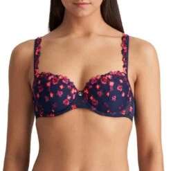 Marie Jo Nathy 0102489 Unterlegter Außenträger-BH Water Blue 75D