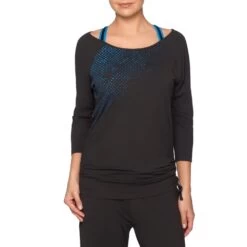 PrimaDonna Sport The Workout 600-0383 Yoga-Top Cosmic Grey 44